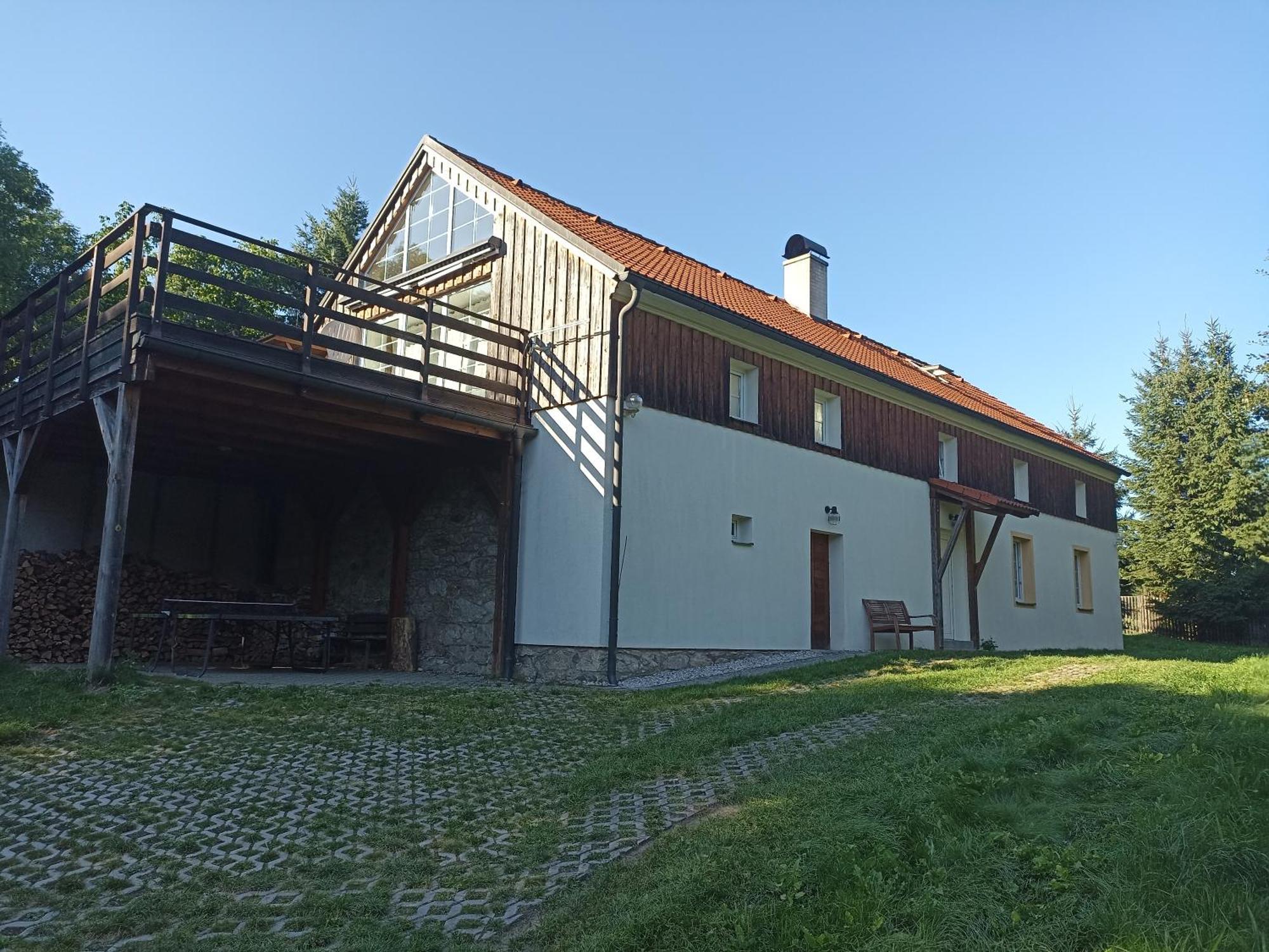 Chalupa V Ceskem Lese Bela nad Radbuzou Exterior photo